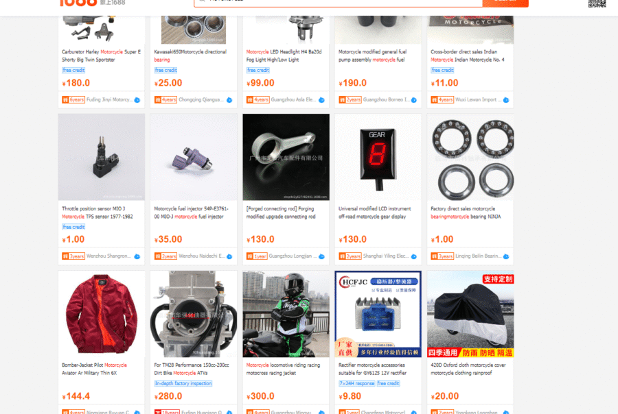 Spare Part Motor China