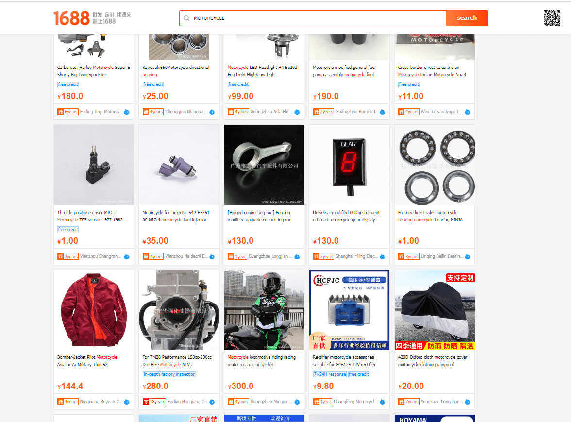 Spare Part Motor China